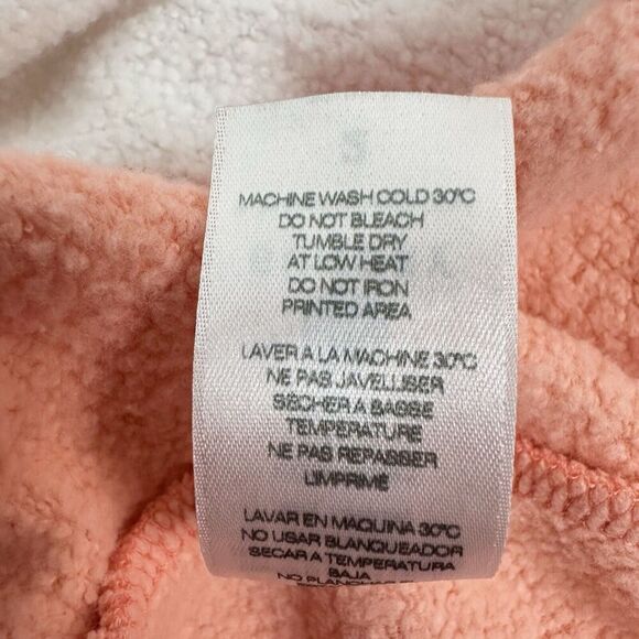 Sundry For‎ Evereve Color Block Sweatshirt Women M (2) Peach White Pullover Crew - Picture 10 of 14